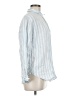 Everlane Stripes Blue Long Sleeve Button-Down Shirt Size 6 - photo 4