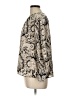 Ann Taylor LOFT Outlet 100% Polyester Paisley Ivory Long Sleeve Blouse Size L (petite) - photo 5