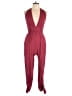 Lulus 100% Rayon Solid Burgundy Jumpsuit Size XL - photo 1
