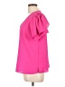 Vince Camuto Pink Short Sleeve Blouse Size L - photo 5