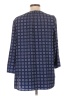 MICHAEL Michael Kors 100% Polyester Blue 3/4 Sleeve Blouse Size L - photo 2