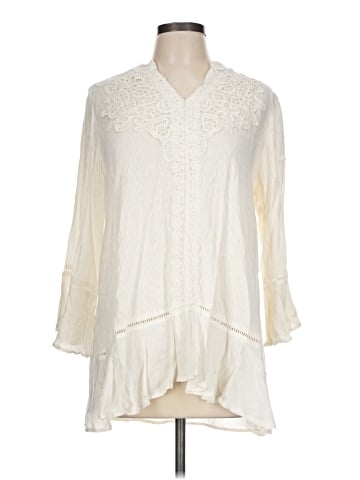 Suzanne Betro 3/4 Sleeve Blouse (view 1)