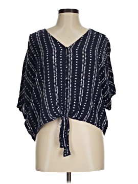 For The Republic 3/4 Sleeve Blouse