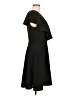Lark & Ro 100% Polyester Solid Black Cocktail Dress Size M - photo 4