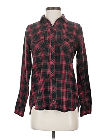 Hot Topic Long Sleeve Button-Down Shirt (view 1)