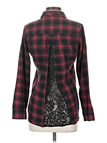 Hot Topic Long Sleeve Button-Down Shirt (view 2)