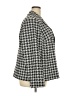 Kasper Houndstooth Gray Blazer Size 2X (estimated) - photo 4
