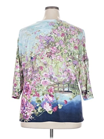 Allison Daley 3/4 Sleeve Top (view 2)