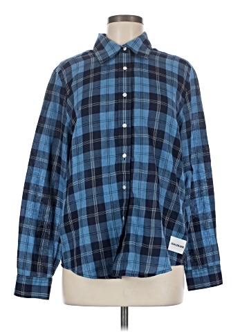 CALVIN KLEIN JEANS Long Sleeve Blouse (view 1)