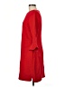Ann Taylor Solid Red Casual Dress Size 8 - photo 5