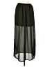 Forever 21 100% Polyester Solid Black Casual Skirt Size M - photo 1