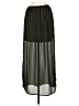 Forever 21 100% Polyester Solid Black Casual Skirt Size M - photo 2