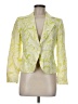 Style&Co 100% Linen Print Yellow Blazer Size 6 (petite) - photo 1