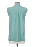 BCBGMAXAZRIA 100% Silk Teal Blouse Size XXS - photo 2