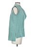 BCBGMAXAZRIA 100% Silk Teal Blouse Size XXS - photo 4