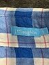 J. McLaughlin Checkered-gingham Blue Long Sleeve Button-Down Shirt Size S - photo 7