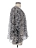 Winter Kate 100% Silk Floral Gray 3/4 Sleeve Silk Top Size S - photo 4