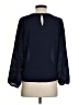 Pleione 100% Polyester Blue Long Sleeve Blouse Size S - photo 2