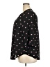 Torrid 100% Polyester Hearts Black 3/4 Sleeve Blouse Size 2X Plus (2) - photo 5