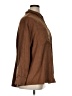 Old Navy 100% Polyester Solid Brown Long Sleeve Blouse Size XL - photo 4