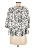 MELLODAY Ivory 3/4 Sleeve Blouse Size M - photo 2