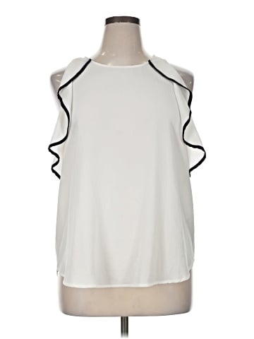 Neiman Marcus Sleeveless Blouse (view 1)