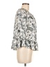 MELLODAY Ivory 3/4 Sleeve Blouse Size M - photo 4