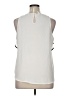 Neiman Marcus White Sleeveless Blouse Size XL - photo 2