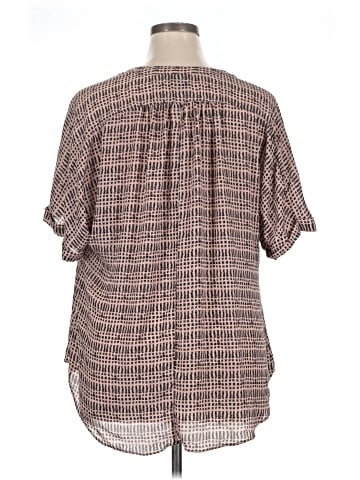 Worthington Short Sleeve Blouse (view 2)