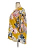 Paisley Grace Yellow 3/4 Sleeve Blouse Size XXL (estimated) - photo 5