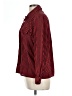 Notations 100% Polyester Stripes Red Long Sleeve Blouse Size 12 (petite) - photo 5