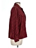 Notations 100% Polyester Stripes Red Long Sleeve Blouse Size 12 (petite) - photo 4