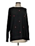Victoria's Secret Pink Hearts Black Pullover Sweater Size S - photo 1