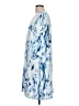 Unbranded Print Blue Casual Dress Size L (estimated) - photo 5