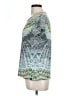 PrAna Chevron-herringbone Blue Active T-Shirt Size L - photo 5