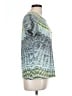 PrAna Chevron-herringbone Blue Active T-Shirt Size L - photo 4