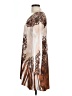 Cover Charge Graphic Brown Casual Dress Size L - photo 5