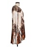 Cover Charge Graphic Brown Casual Dress Size L - photo 4