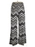 Stevie & Lindsey Chevron-herringbone Black Casual Pants Size 1X - photo 2