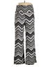 Stevie & Lindsey Chevron-herringbone Black Casual Pants Size 1X - photo 1