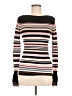 Shein Stripes Black Pullover Sweater Size 6 - photo 1