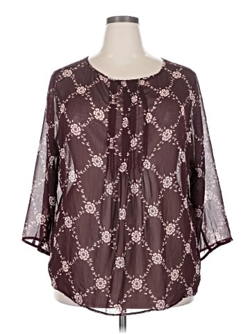 Old Navy 3/4 Sleeve Blouse (view 1)