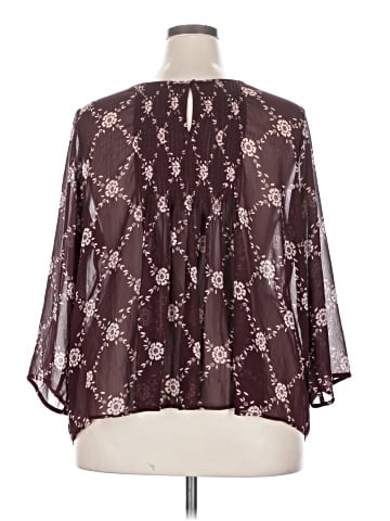 Old Navy 3/4 Sleeve Blouse (view 2)