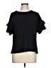 retrology Black Short Sleeve Top Size L - photo 1
