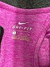 Nike 100% Polyester Pink Active Tank Size S - photo 7
