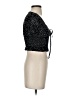 Shein Black Short Sleeve Blouse Size 2 - photo 4
