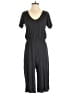 Zara Solid Black Jumpsuit Size S - photo 1