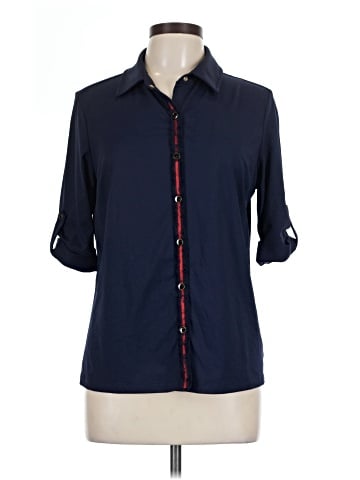 J. McLaughlin 3/4 Sleeve Button-Down Shirt (view 1)
