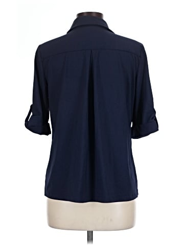 J. McLaughlin 3/4 Sleeve Button-Down Shirt (view 2)