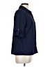 J. McLaughlin Blue 3/4 Sleeve Button-Down Shirt Size L - photo 4